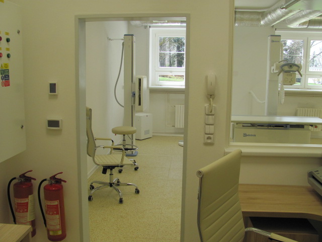 Úprava stávajícího prostoru místností RTG a zázemí